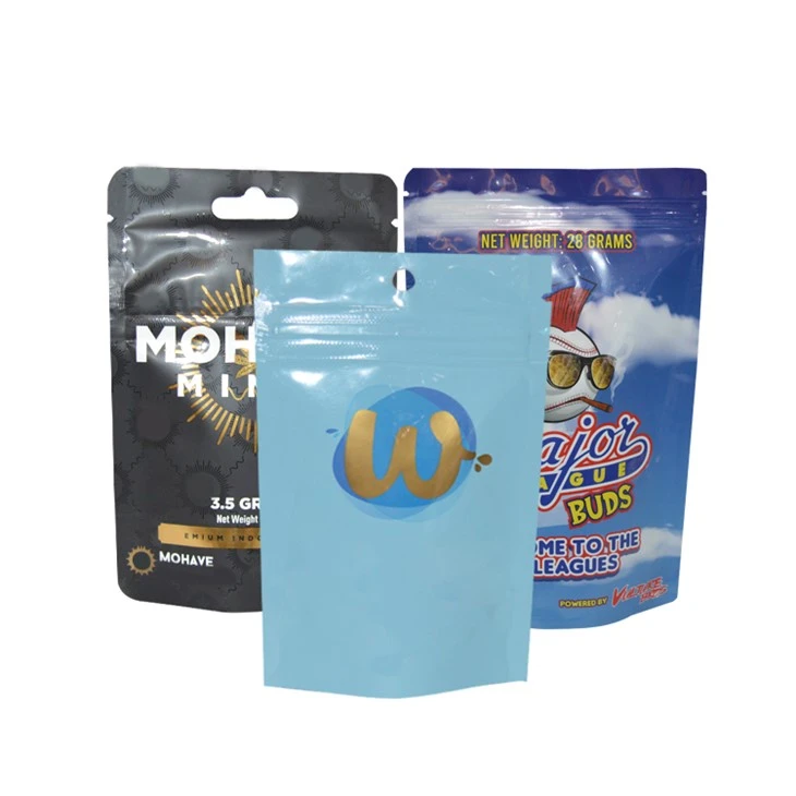 Mylar Ziplock пластиковый пакет Упаковка Kush Cannabis для длительного хранения