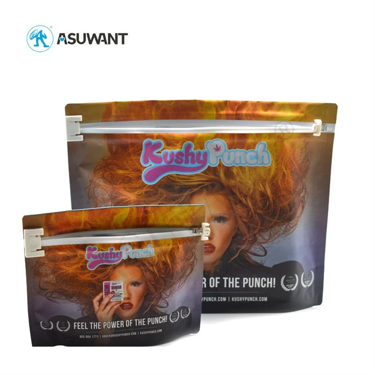 Resealable Stand Up Child Resistant Exit Bag