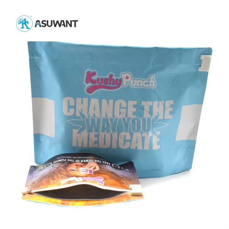 Resealable Stand Up Child Resistant Exit Bag
