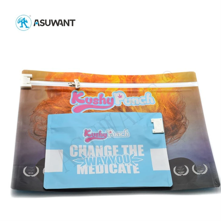 Resealable Stand Up Child Resistant Exit Bag