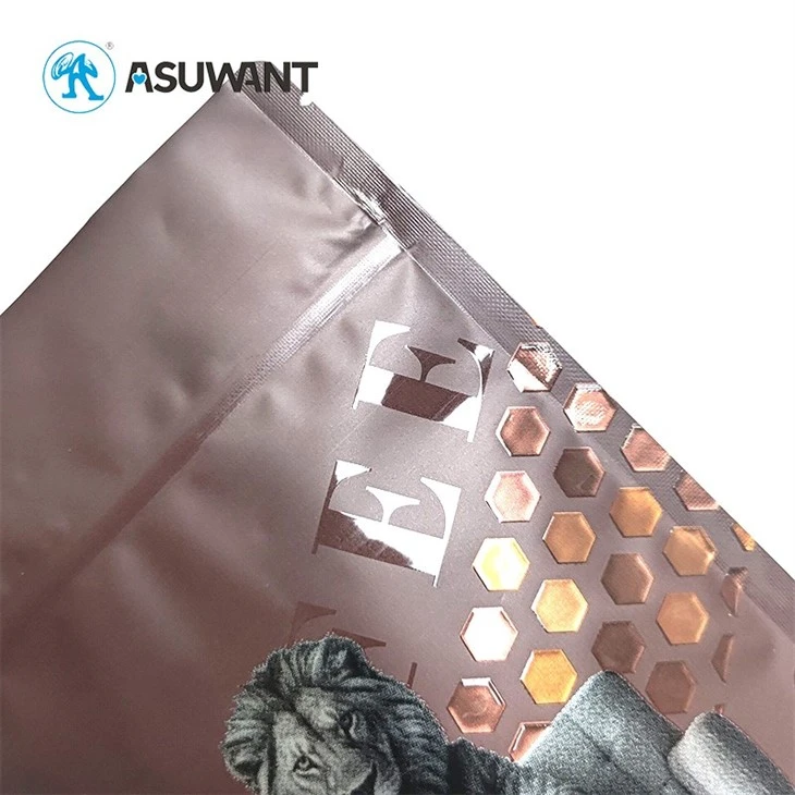 Digital Printing Hot Samping BRC 3D Raised Embossed UV Reverse Matte Texture Custom Stand Up Ziplock Coffee Bags suppliers