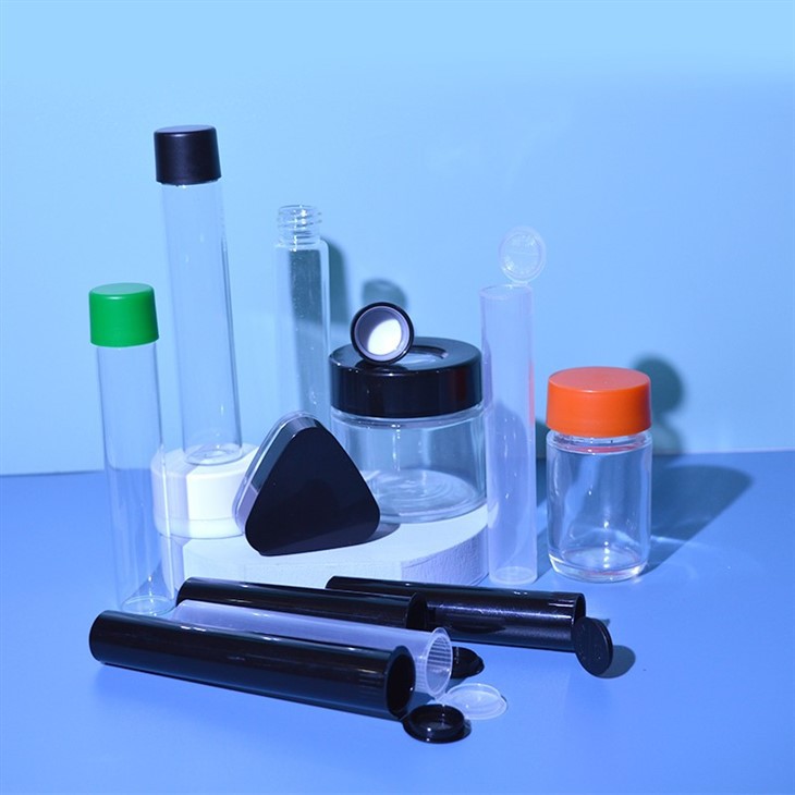 Empty Glass Bottle With Pp Color Childproof Cap Empty Glass Bottle With Pp Color Childproof Cap